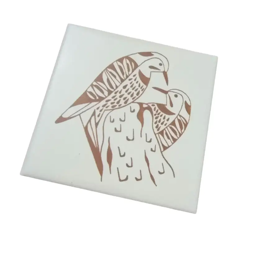 Mosaic brand USA tile with birds