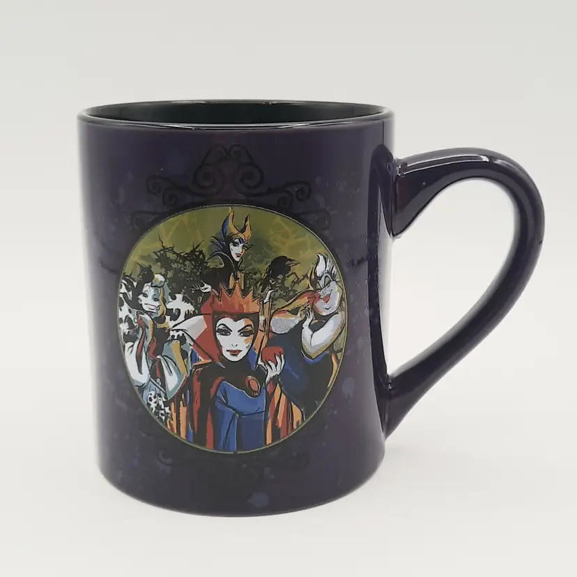 Disney Female Villains Mug Cruella, Maleficent, Ursula & Evil Queen