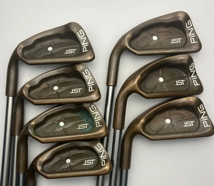 LH Ping ISI Beryllium Copper White Dot BeCu Irons 4-PW - UST AXIVCore 70G S-Flex