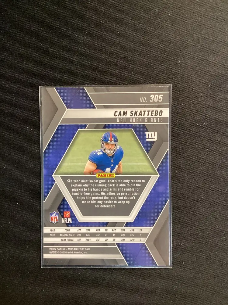 2025 Mosaic Cam Skattebo #305 RC