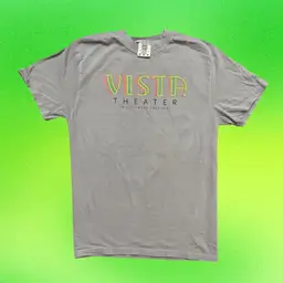 Grey - Large - Vista Theater T-Shirt
