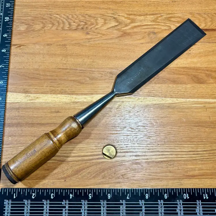 1-1/2" W.C. Bailey Sag Harbor Tool Company Paring Socket Chisel