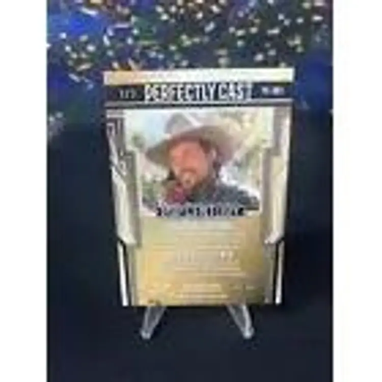 2023 Leaf Pop Century Auto BRUCE BOXLEITNER Green PERFECTLY CAST AUTOGRAPH 1/3