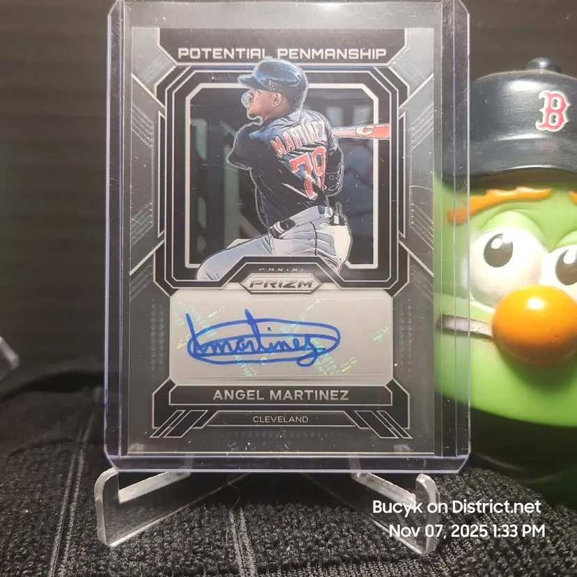 2023 Panini PRIZM Auto - Angel Martinez Cleveland Guardians