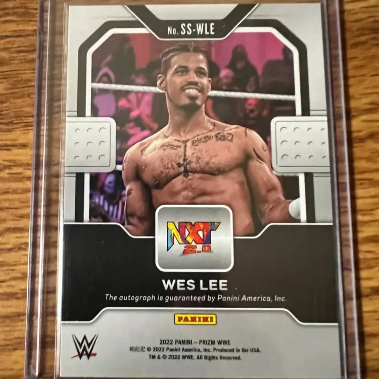 Wes Lee Prizm Base Auto 