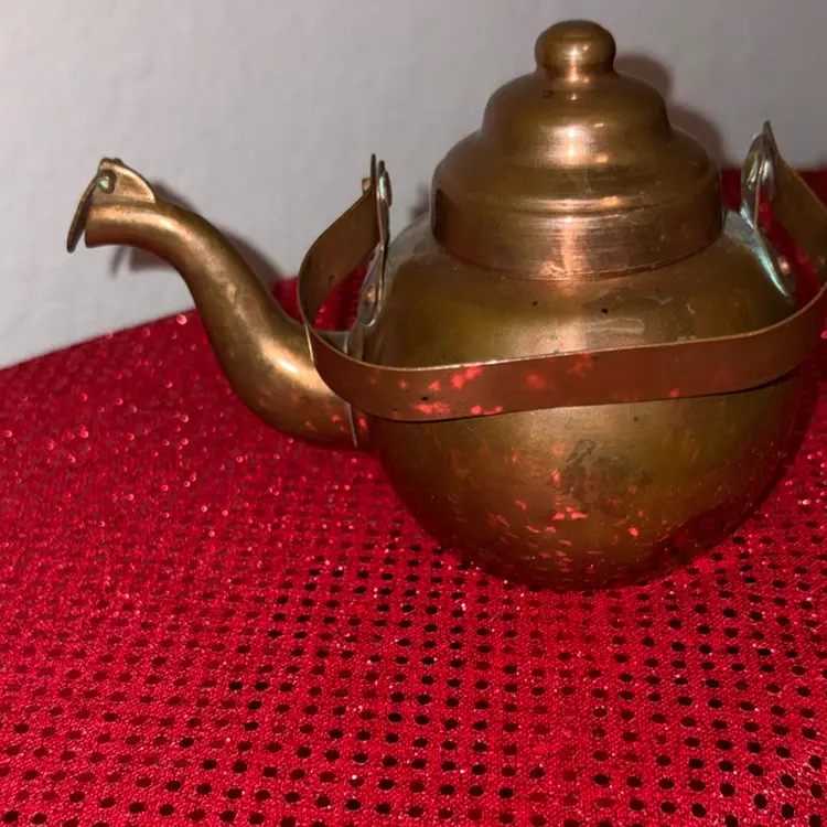 Small Brass Teapot
