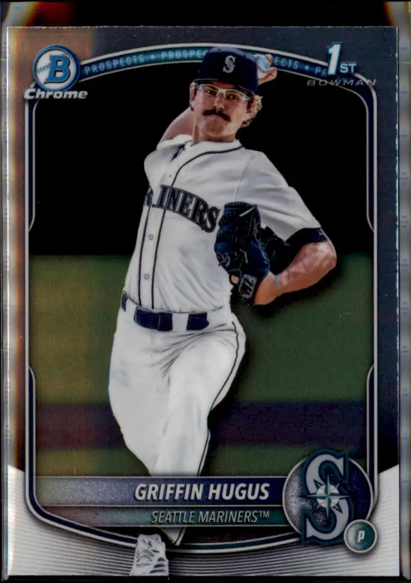 2025 Bowman Draft #BDC-101 Griffin Hugus Chrome - (138) - Seattle Mariners