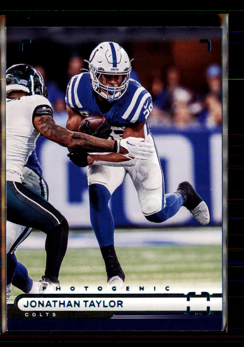 Jonathan Taylor 2022 Panini Chronicles Photogenic Teal #PH-8 - (113) - Indianapolis Colts