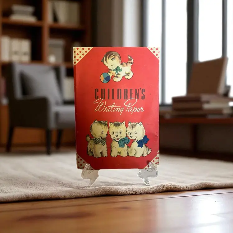 Vintage Children’s Stationary