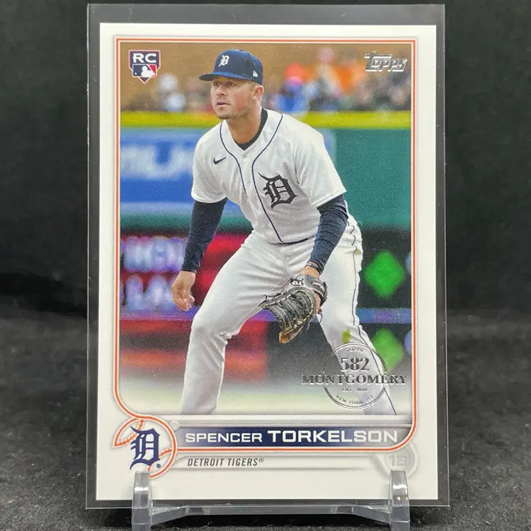 Spencer Torkelson 2022 MONTGOMERY CLUB Special Edition Topps Set Rookie Baseball Card Detroit Tigers