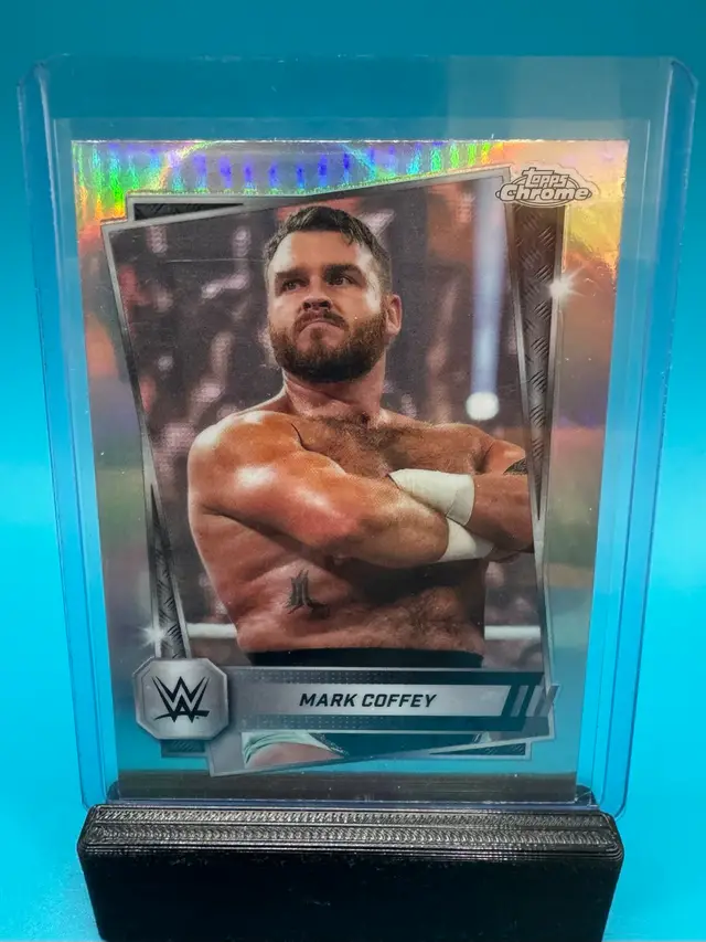 Mark Coffey Topps Chrome Refractor