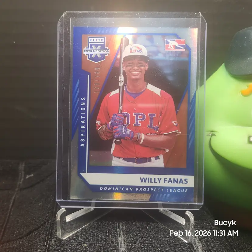2021 Panini EEE Aspirations - Willy Fanas New York Mets 123/249