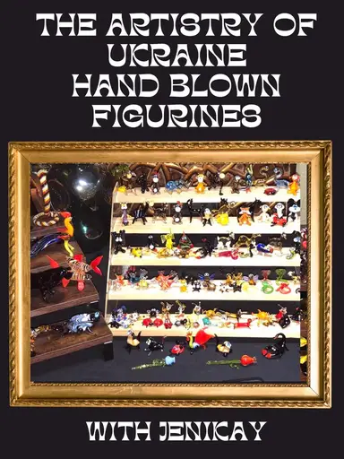 Hand Blown Glass Miniatures From Ukraine With Jenikay