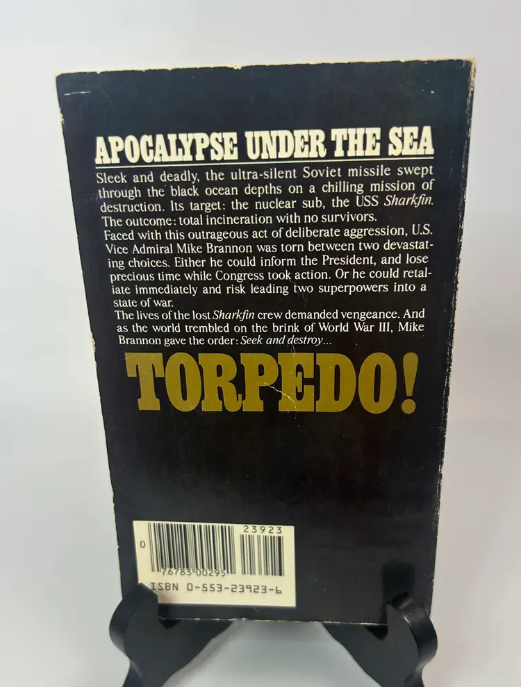 Vintage 'Torpedo!' Harry Homewood Paperback Book 1984 Bantam
