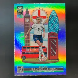 Leah Williamson 2023 Donruss Women’s World Cup National Landmarks England Soccer Card