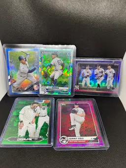 New York Yankees Lot - 4 #’d Volpe, Torres, Garcia, Cole, Team