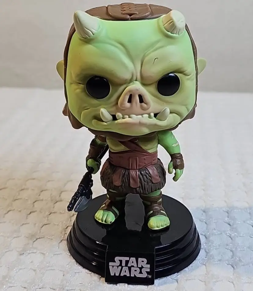 Funko Pop! STAR WARS: Gamorrean Fighter Action Bobble Head #406 Lucas
