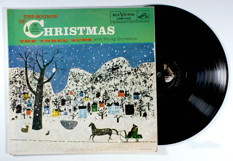 Three Suns - The Sounds of Christmas (1955) Vinyl LP • 20 Holiday Favorites