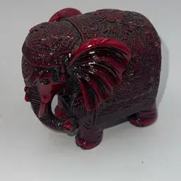 Mini Feng Shui Elegant Elephant  Statue Lucky Wealth Figurine Gift & Home Decor