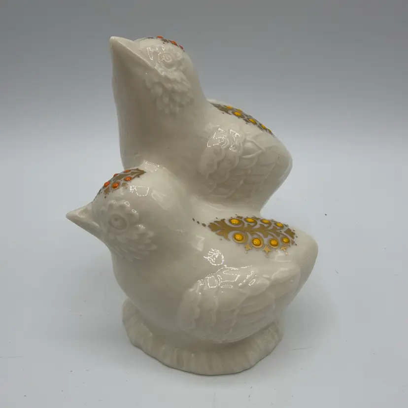 Lenox Jewel Collection 1992 USA 2 Chicks