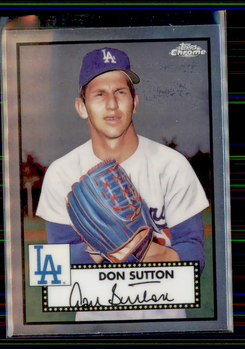 Don Sutton 2021 Topps Chrome Platinum Anniversary #674 - Los Angeles Dodgers - (153-333)