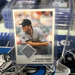 Kaz Sasaki Game Worn Mariners