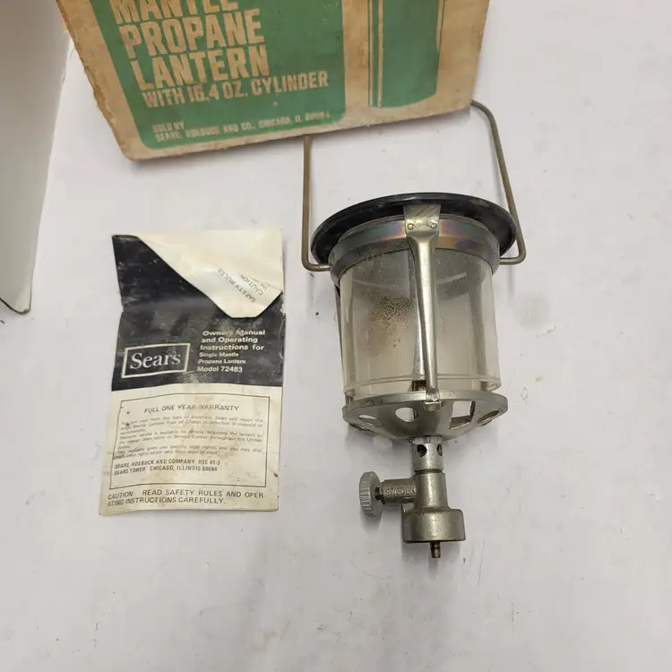 Vintage Sears Lantern 72483 Untested