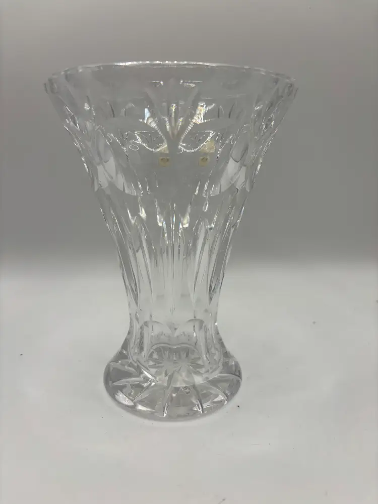 Vgt Lead Crystal Nachtmann Vase 6"