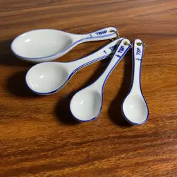 Blue & White Porcelain Measuring Spoons