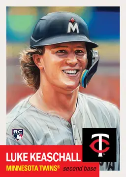 Luke Keaschall - 2025 MLB Living Set® - Card 887 - PR: 1533