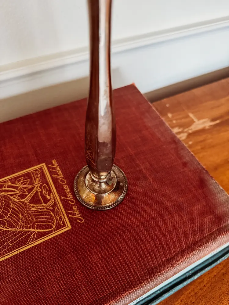 Silver Plate Bud vase