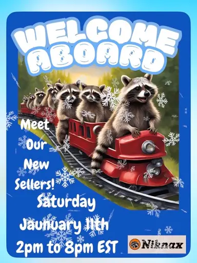 Welcome Aboard Train With Always- Selling Animal Figurines 