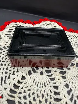 vintage Bakelite cigarette box