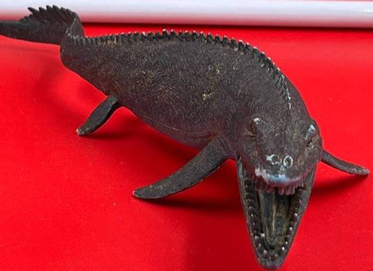 Plastic Dinosaur Mosaurus