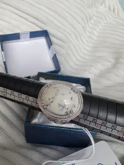 Sterling Silver Dendrite Opal Ring. New. Size 9