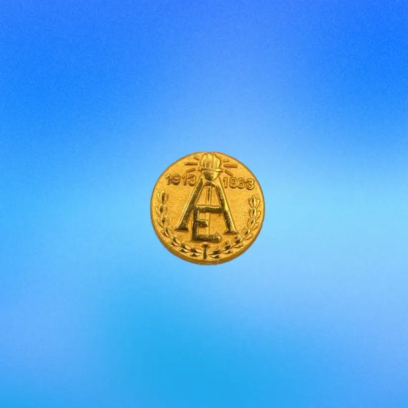 1963 Alpha Epsilon 50th Anniversary Pin – Agricultural Engineering Honor Society