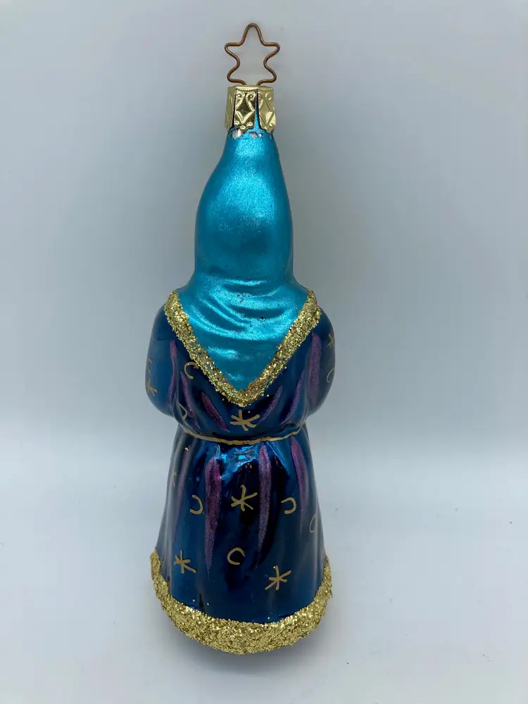 Wise Man 'Inge-Glas' Blown Glass Ornament Made in Germany