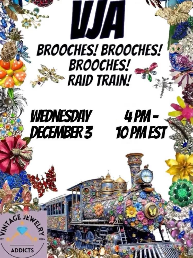 Brooches, Brooches And More Brooches Raid Train 