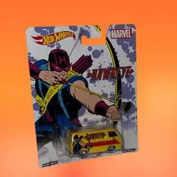 HOT WHEELS ‘66 Dodge A100 Marvel Avengers Hawkeye – Real Riders Yellow