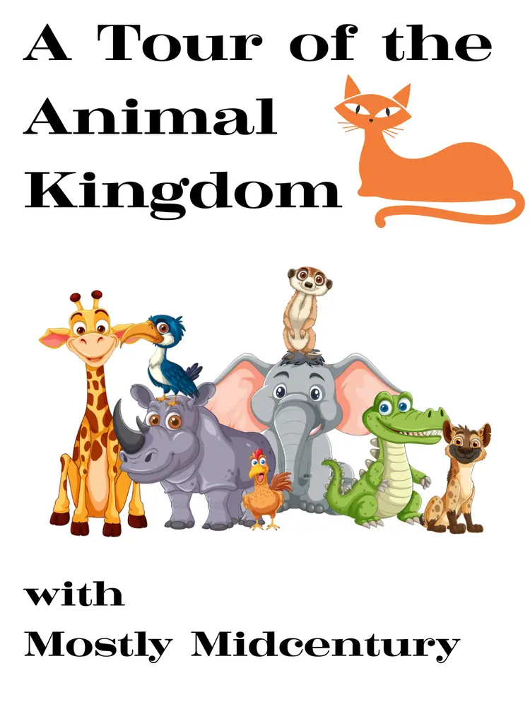 A Tour of the Animal Kingdom with Mostly Midcentury 