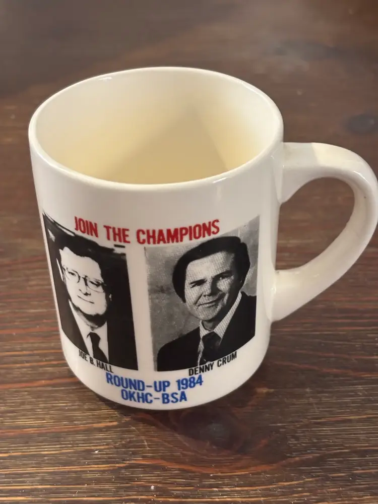 RARE! Vintage 1984 Ky Wildcats Hall & Crum Mug