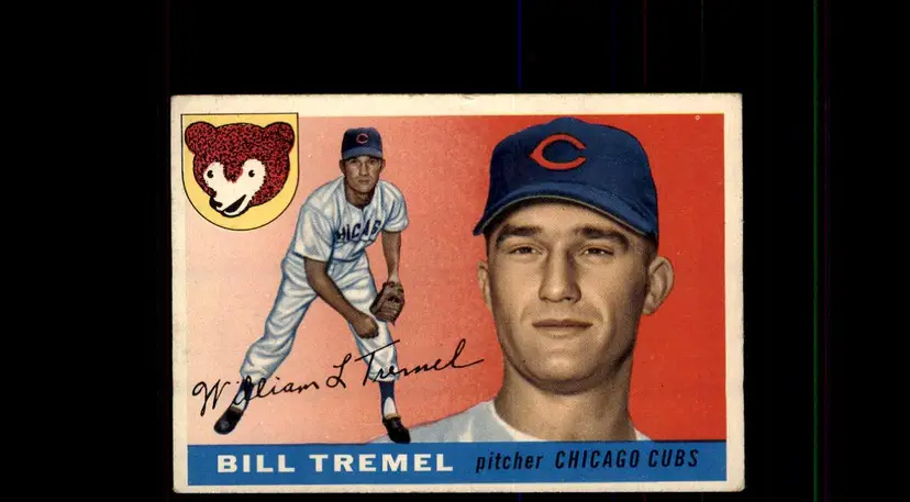 1955 Topps #52 Bill Tremel - (pk-tl1) - Chicago Cubs