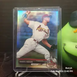 2017 Bowman Chrome Refractor - Dakota Hudson St. Louis Cardinals 149/499