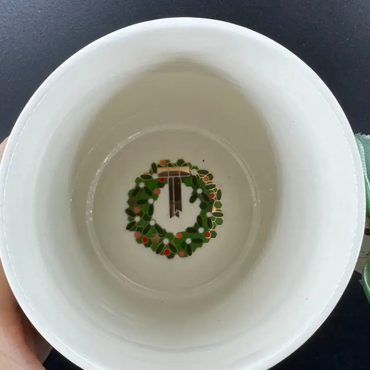 Anthropology Letter Y Christmas Mug