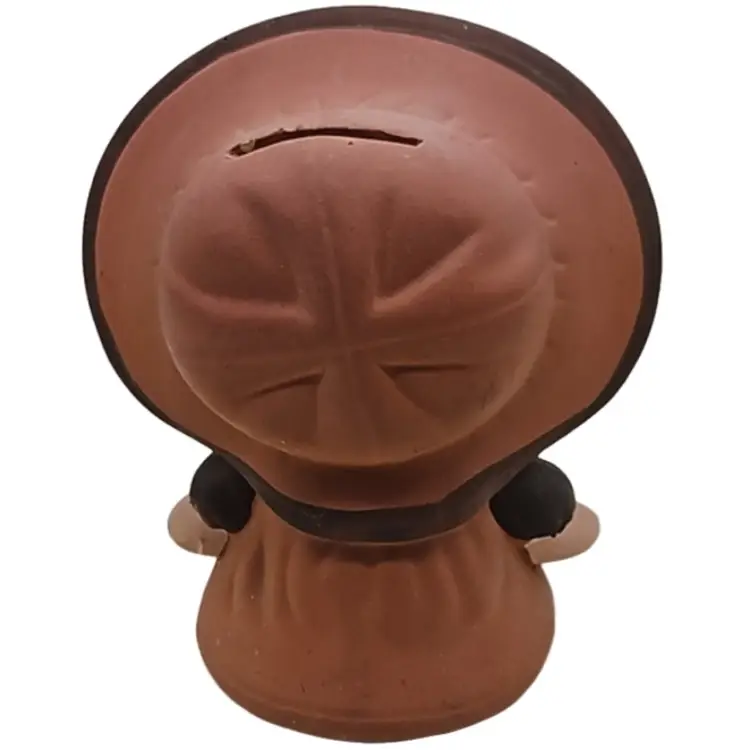 Enesco Vintage Sitting Girl Ceramic Chalkware Coin Bank