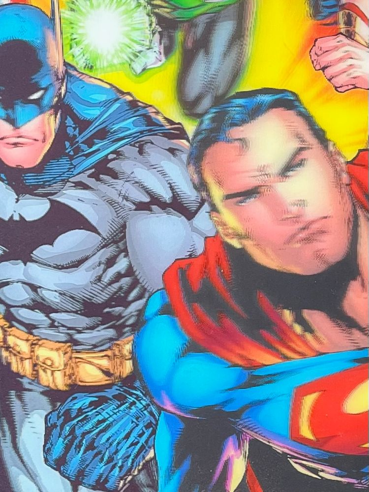 Justice League 3D Holographic Picture 9x11