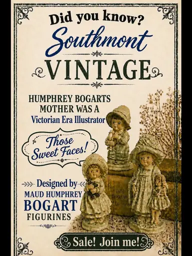 Humphrey Bogarts Mother (Maud) Figurines - Great Buys! - Prebids Open!