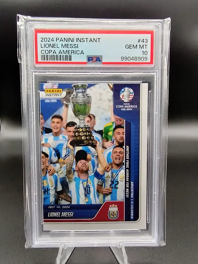 Lionel Messi 2024 Panini Instant Copa America #43 PSA 10