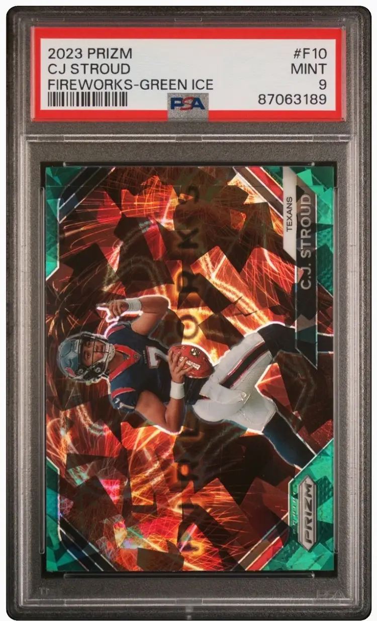 2023 Prizm CJ Stroud PSA 9