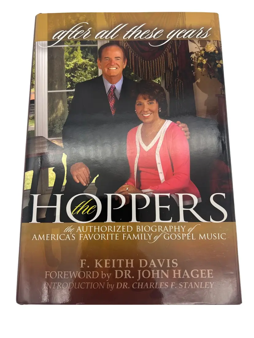 2006 After All These Years The Hoppers Authorized Biography Hardback Book Signed